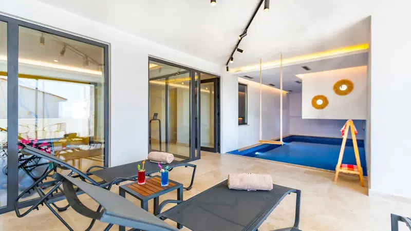 Kalkan’da özel havuzlu kiralık villa, fotoğraf 17