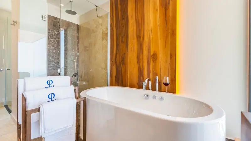 Kalkan’da kapalı havuzlu kiralık villa, fotoğraf 41