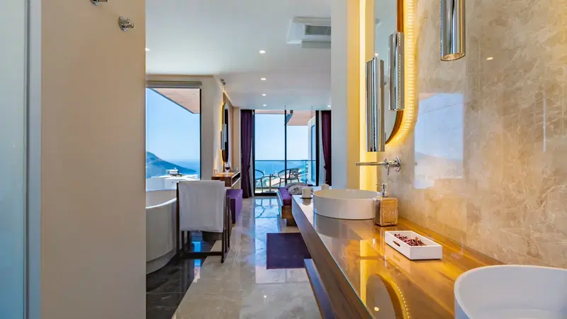 Kalkan’da denize yakın kiralık villa, fotoğraf 40