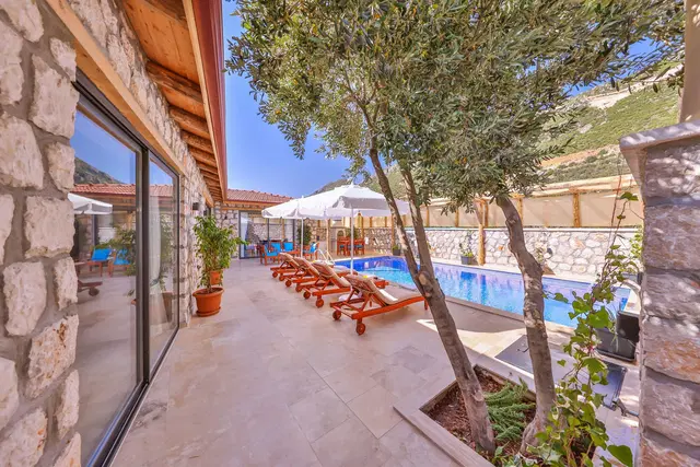 Kalkan’da özel havuzlu kiralık villa, fotoğraf 4