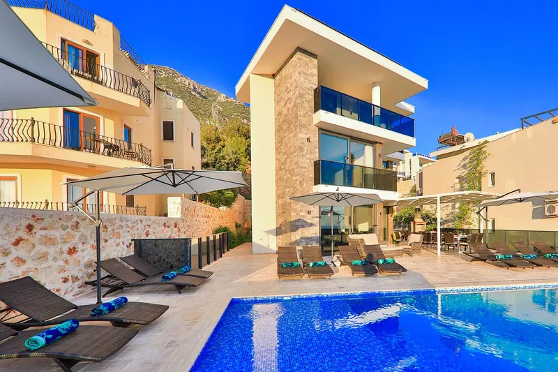 Kalkan’da özel havuzlu kiralık villa, fotoğraf 3