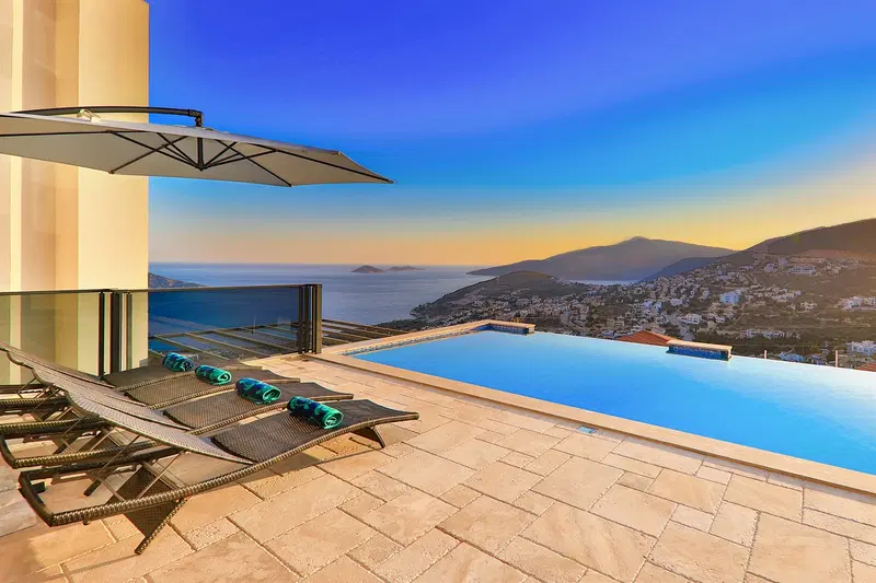 Kalkan’da lüks kiralık villa, fotoğraf 8