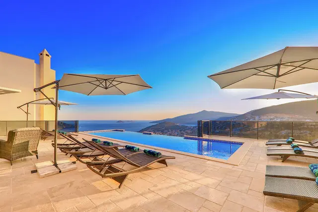 Kalkan’da kalabalık aile kiralık villa, fotoğraf 5