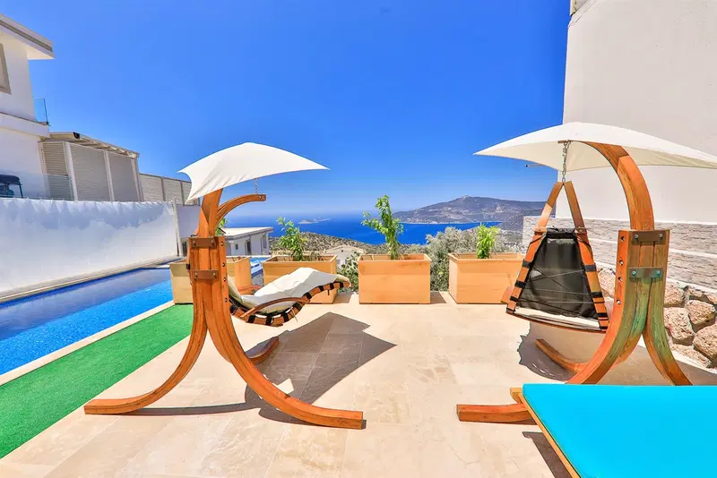 Kalkan’da yan yana kiralık villa, fotoğraf 7