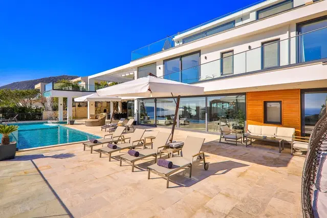 Kalkan’da jakuzili kiralık villa, fotoğraf 3