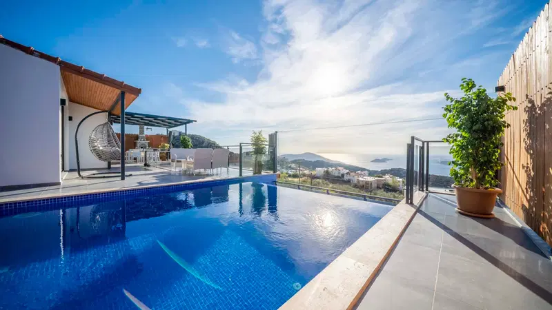 Kalkan’da muhafazakar kiralık villa, fotoğraf 5