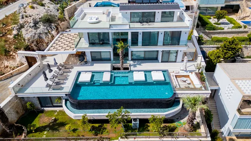Kalkan’da saunalı kiralık villa, fotoğraf 4