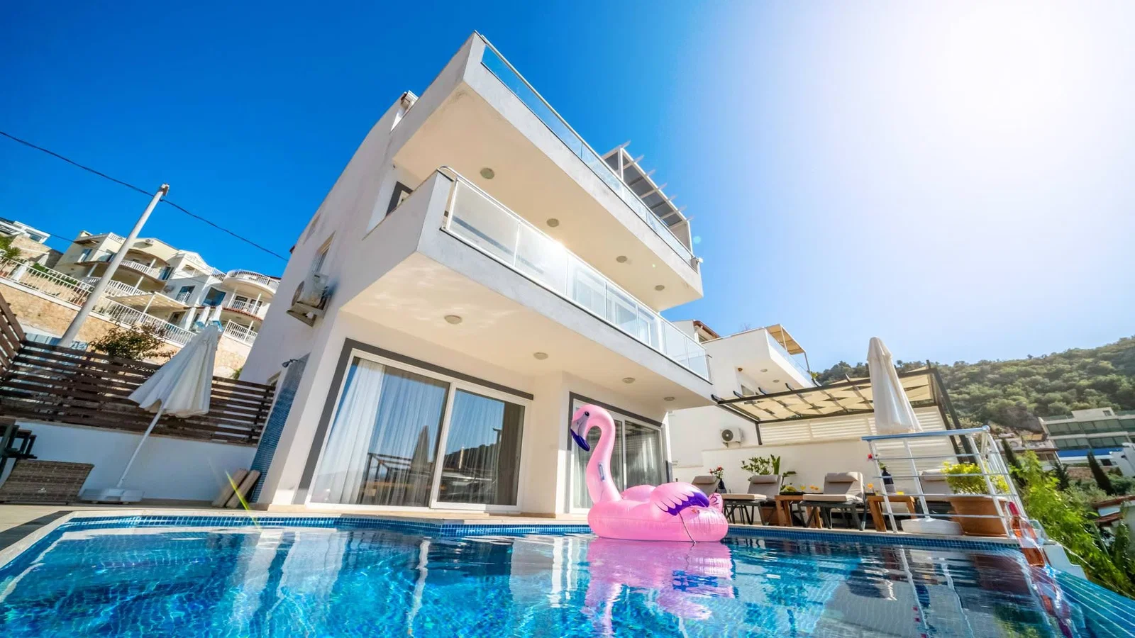 Kalkan’da Merkeze Yakın, Özel Havuzlu, 5 Yatak Odalı, Ekonomik Villa