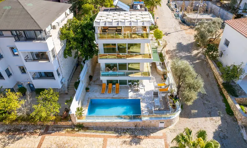 Kalkan’da jakuzili kiralık villa, fotoğraf 8