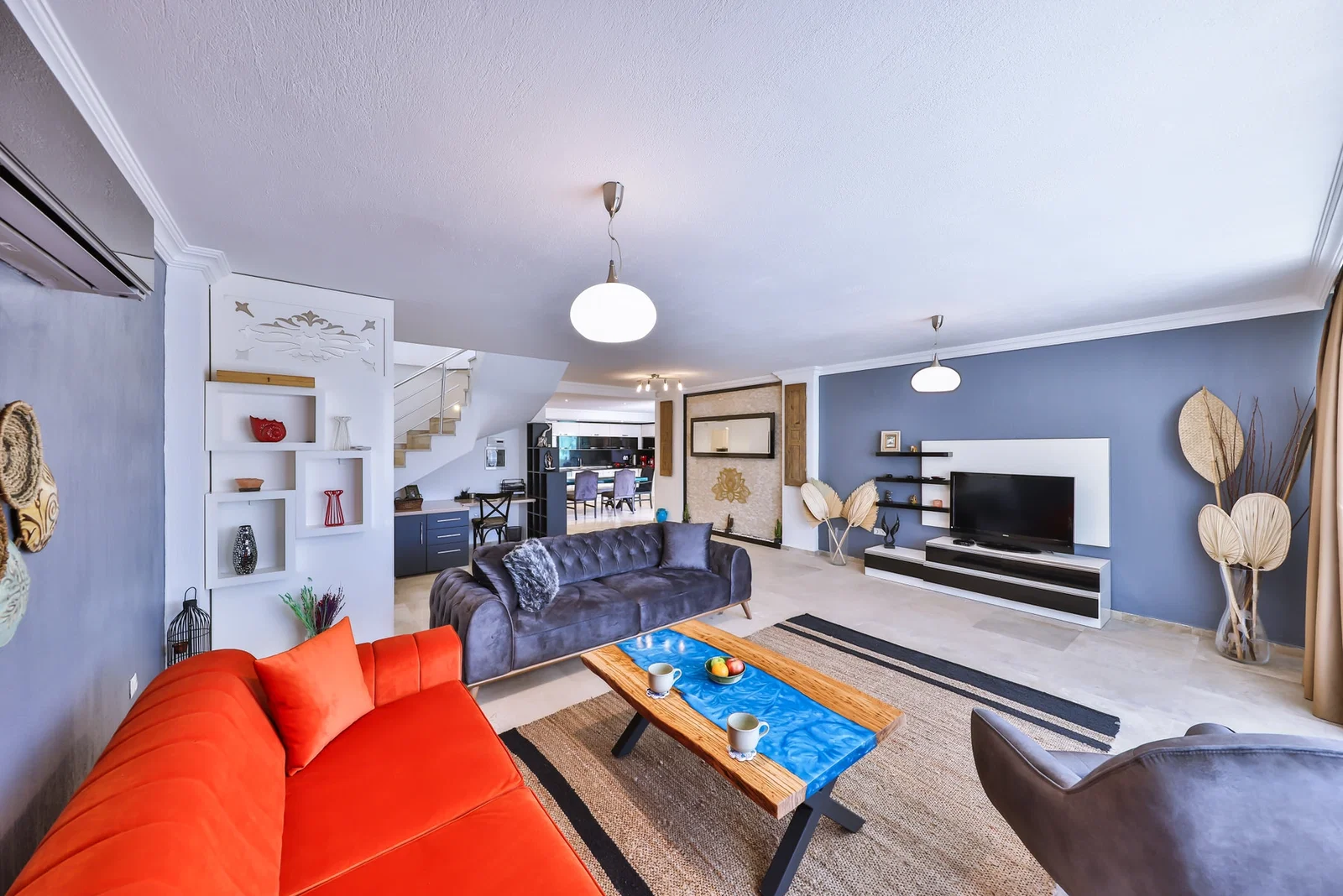 Kalkan’da Merkeze Yakın, Özel Havuzlu, 3 Yatak Odalı, Kiralık Villa