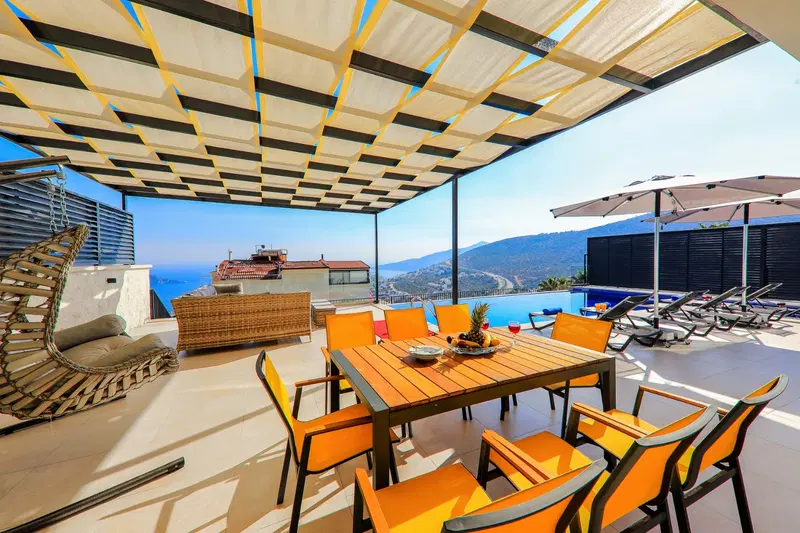 Kalkan’da muhafazakar kiralık villa, fotoğraf 5