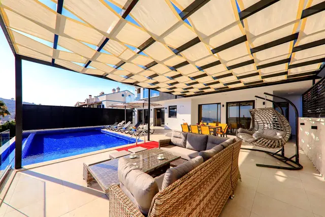Kalkan’da bahçeli kiralık villa, fotoğraf 3