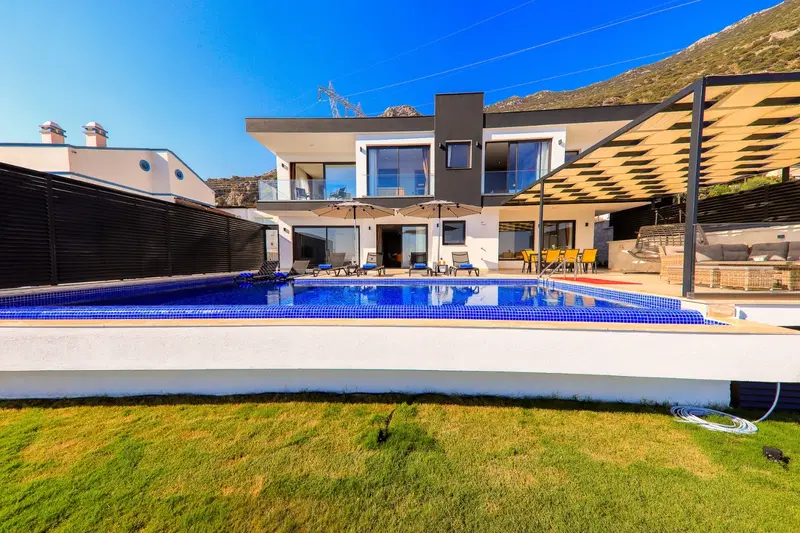 Kalkan’da özel havuzlu kiralık villa, fotoğraf 4