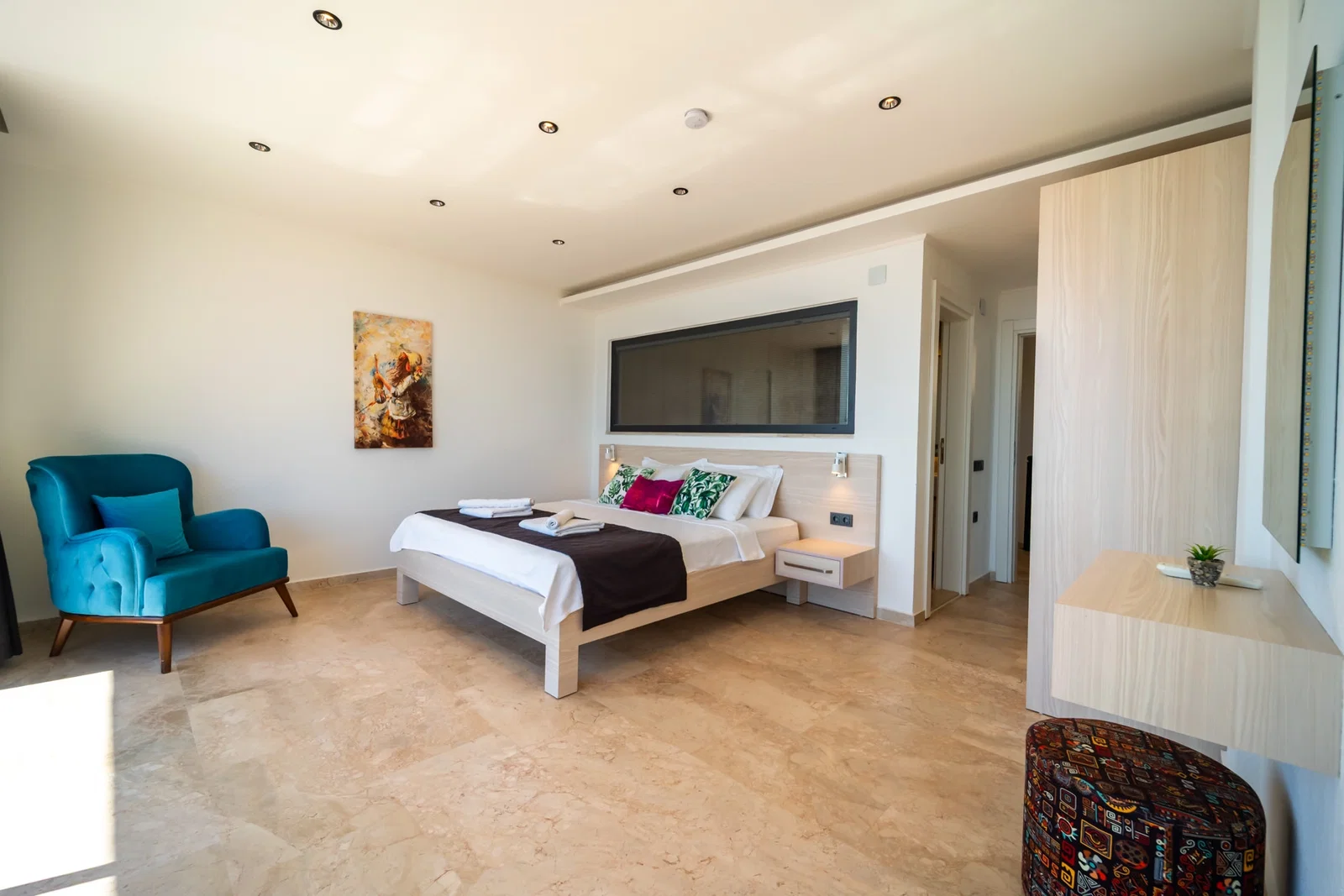 Kalkan’da Merkeze Yakın, Özel Havuzlu, 3 Yatak Odalı, Kiralık Villa