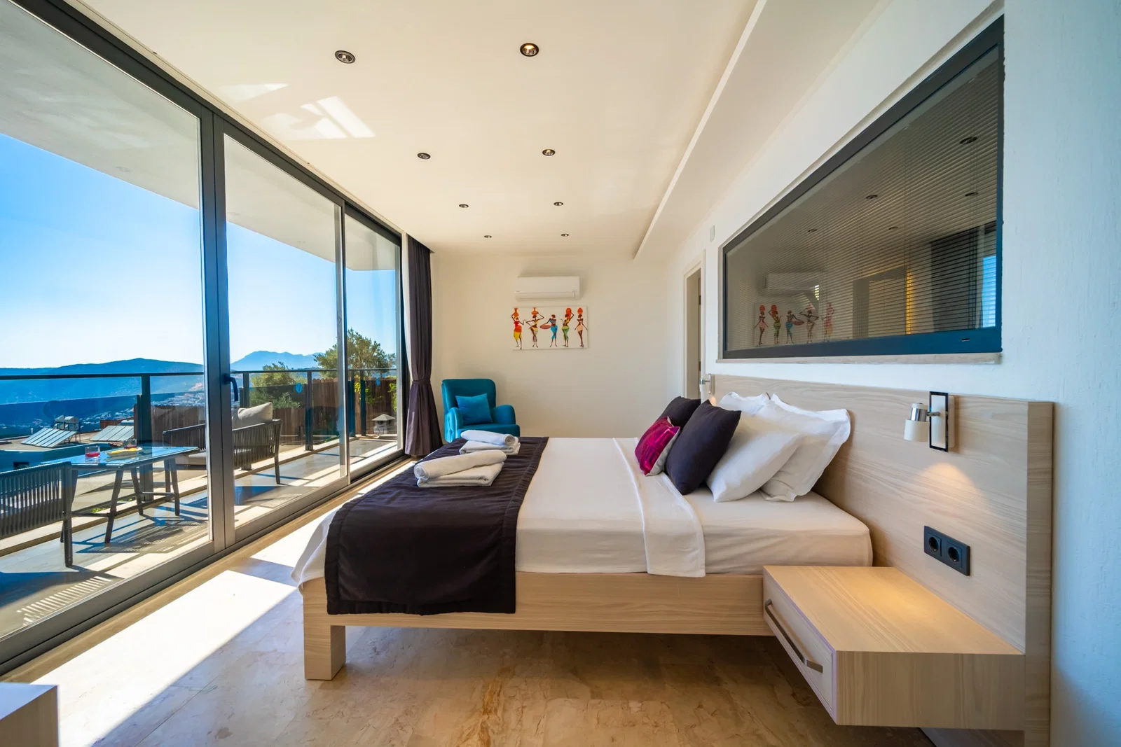 Kalkan’da Merkeze Yakın, Özel Havuzlu, 3 Yatak Odalı, Kiralık Villa