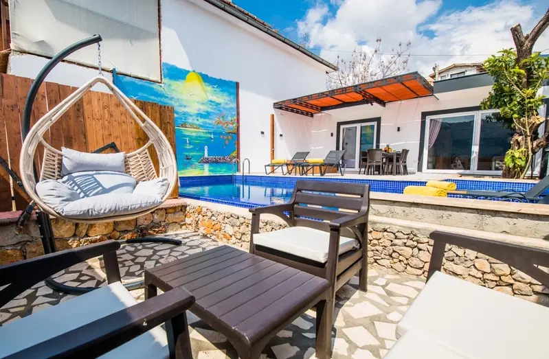 Kalkan’da balayı kiralık villa, fotoğraf 7