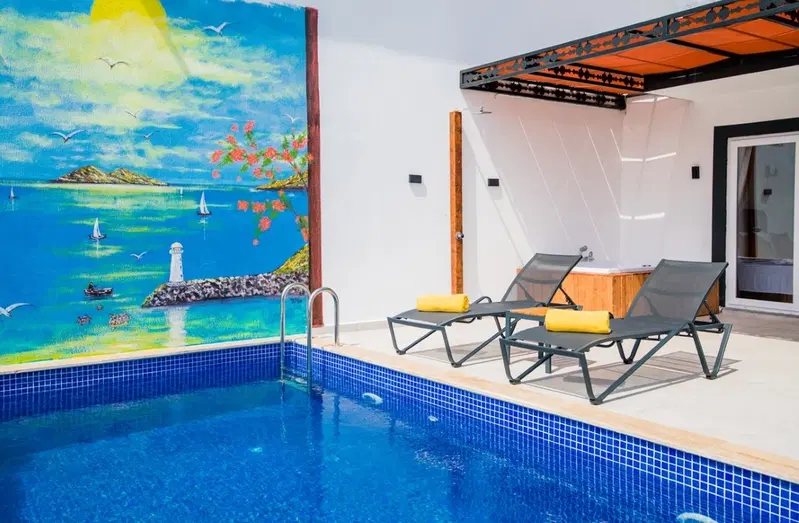 Kalkan’da muhafazakar kiralık villa, fotoğraf 6