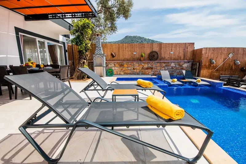 Kalkan’da özel havuzlu kiralık villa, fotoğraf 5