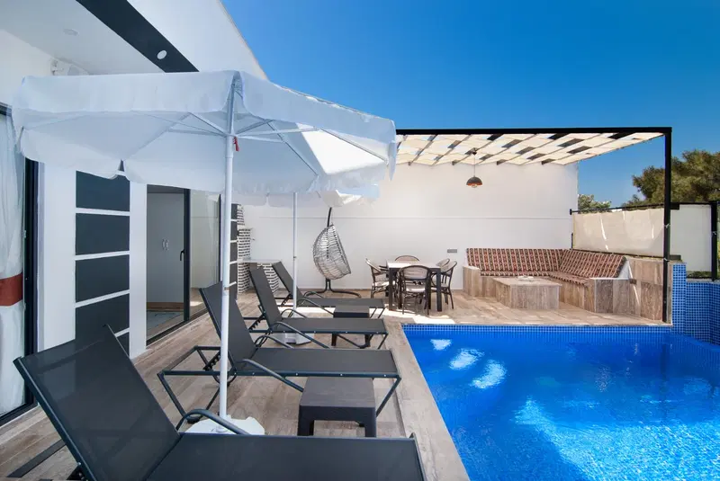Kalkan’da doğa manzaralı kiralık villa, fotoğraf 4