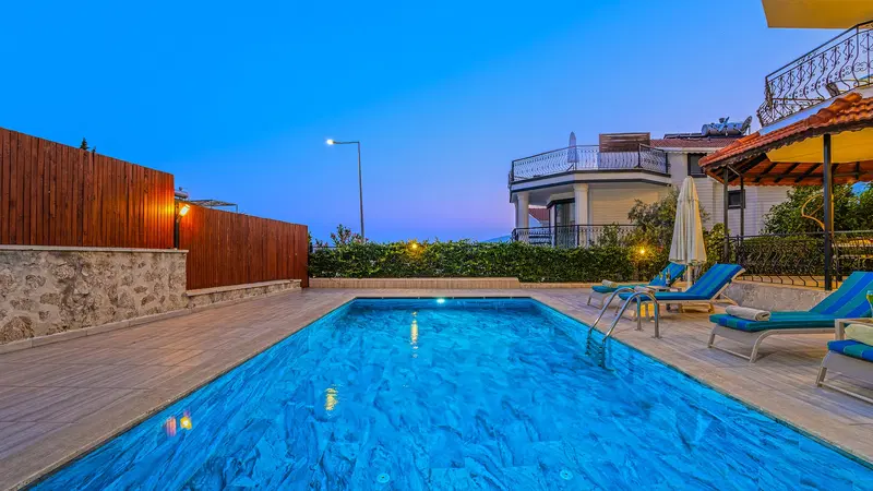 Kalkan’da bahçeli kiralık villa, fotoğraf 9