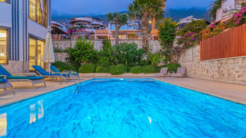 Kalkan’da özel havuzlu kiralık villa, fotoğraf 10
