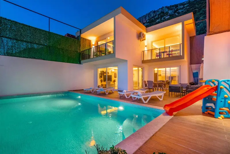 Kalkan’da yan yana kiralık villa, fotoğraf 7