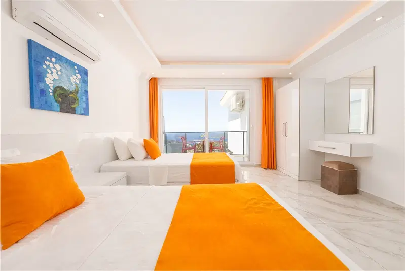 Kalkan’da korunaklı havuzlu kiralık villa, fotoğraf 17