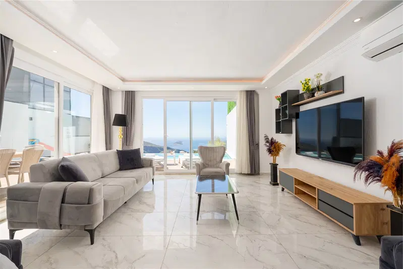 Kalkan’da jakuzili kiralık villa, fotoğraf 10