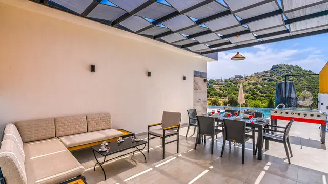 Kalkan’da bahçeli kiralık villa, fotoğraf 4