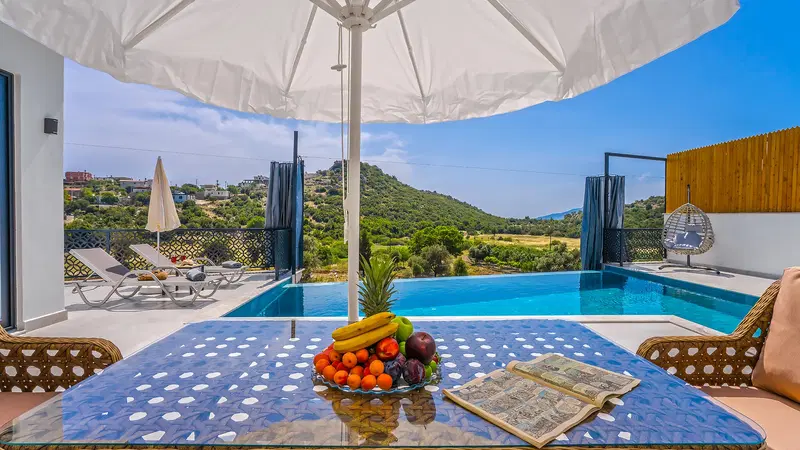 Kalkan’da muhafazakar kiralık villa, fotoğraf 6