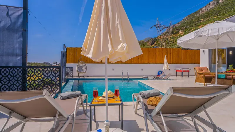 Kalkan’da özel havuzlu kiralık villa, fotoğraf 5