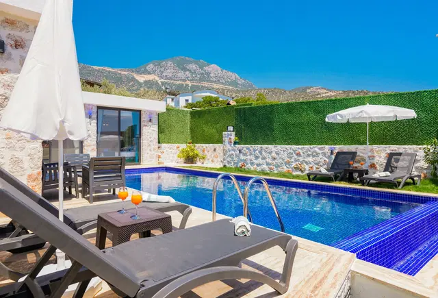 Kalkan’da bahçeli kiralık villa, fotoğraf 4