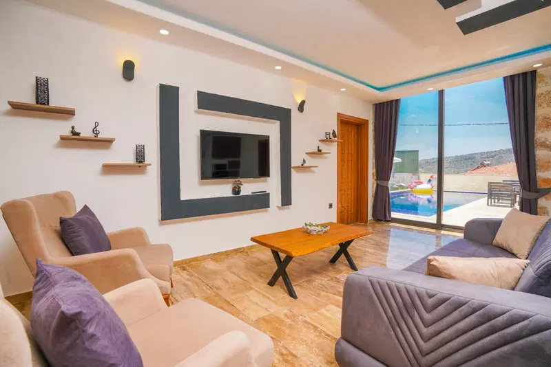 Kalkan’da özel havuzlu kiralık villa, fotoğraf 25