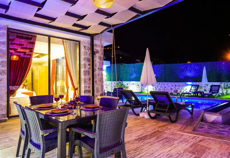 Kalkan’da muhafazakar kiralık villa, fotoğraf 16