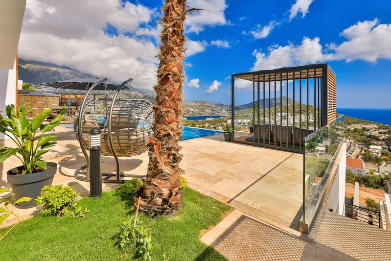 Kalkan’da lüks kiralık villa, fotoğraf 8
