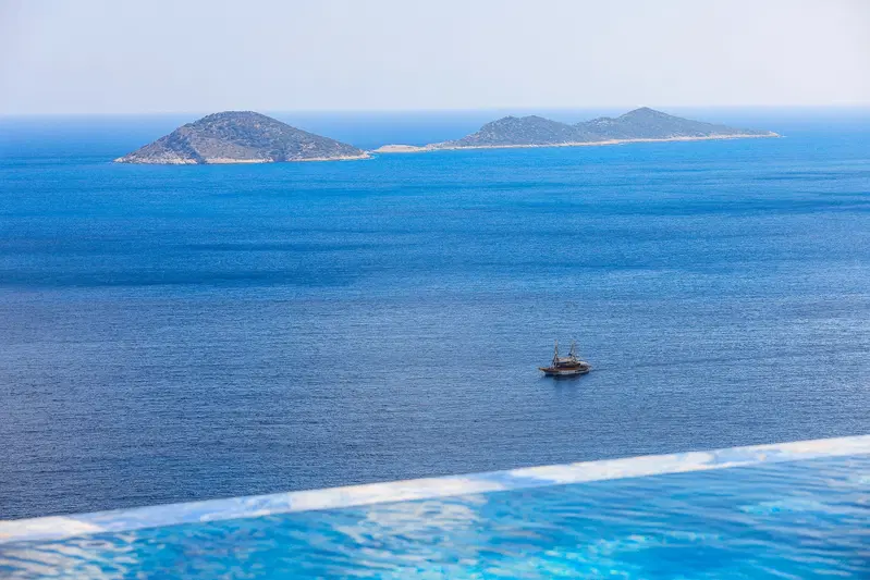 Kalkan’da özel havuzlu kiralık villa, fotoğraf 4