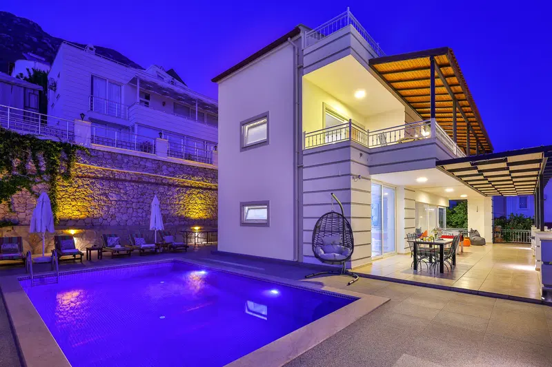 Kalkan’da özel havuzlu kiralık villa, fotoğraf 18