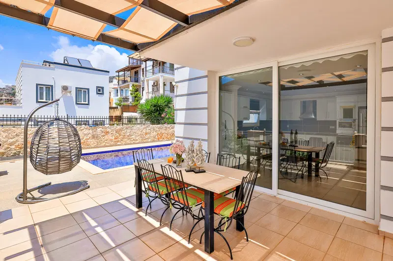Kalkan’da bahçeli kiralık villa, fotoğraf 3