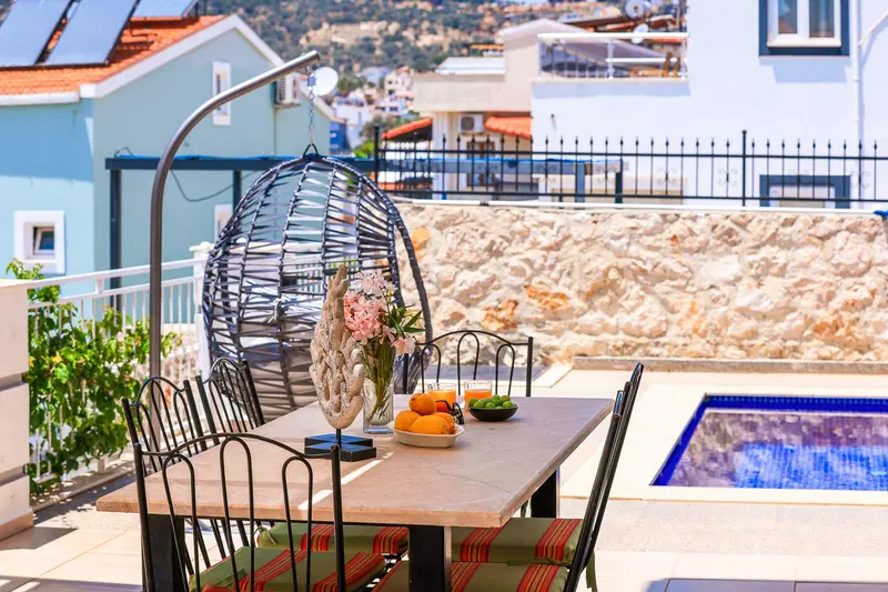 Kalkan’da merkeze yakın kiralık villa, fotoğraf 12