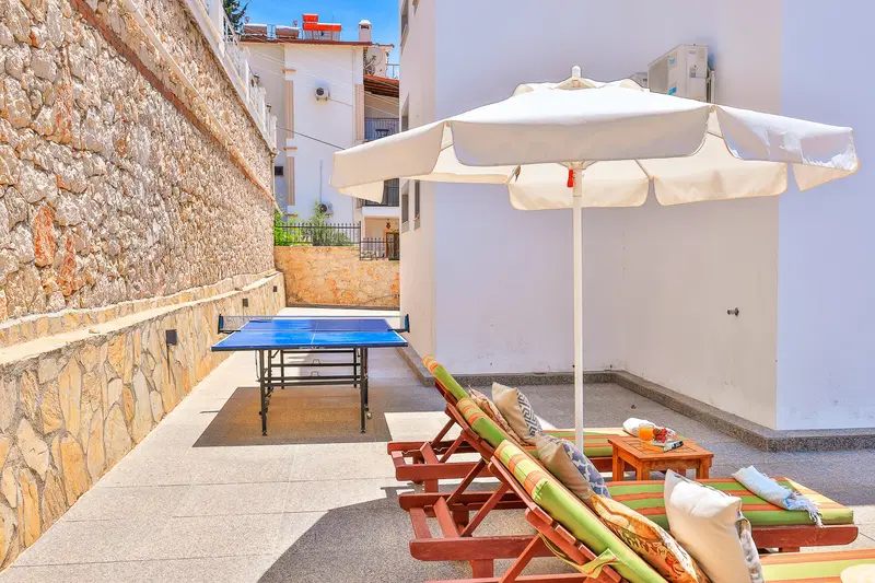 Kalkan’da deniz manzaralı kiralık villa, fotoğraf 9