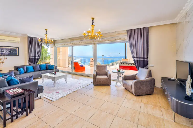 Kalkan’da jakuzili kiralık villa, fotoğraf 22