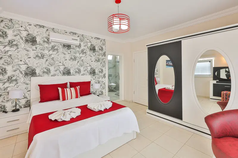 Kalkan’da deniz manzaralı kiralık villa, fotoğraf 37