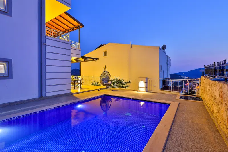 Kalkan’da bahçeli kiralık villa, fotoğraf 17