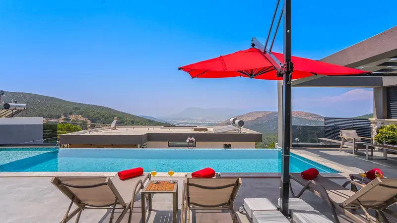 Kalkan’da lüks kiralık villa, fotoğraf 14