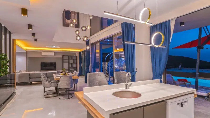 Kalkan’da özel havuzlu kiralık villa, fotoğraf 19