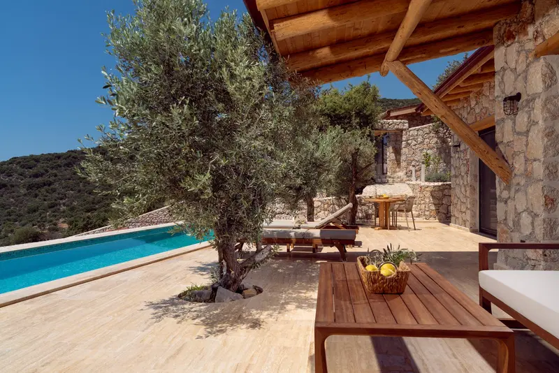 Kalkan’da denize yakın kiralık villa, fotoğraf 6