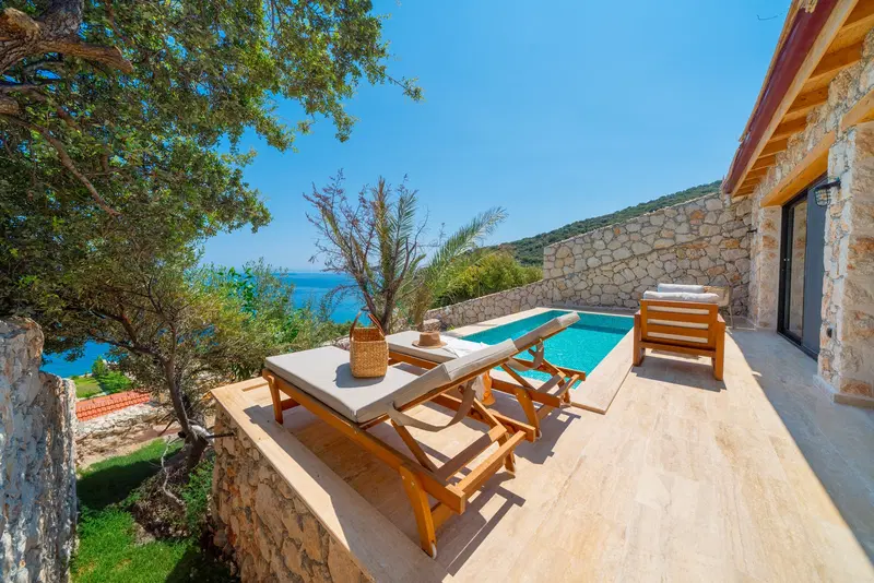 Kalkan’da özel havuzlu kiralık villa, fotoğraf 3