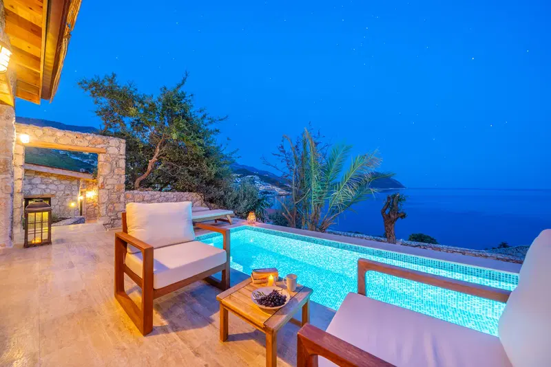 Kalkan’da lüks kiralık villa, fotoğraf 7