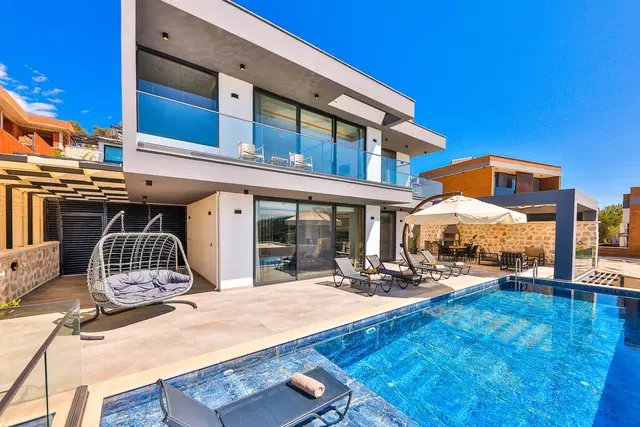 Kalkan’da doğa manzaralı kiralık villa, fotoğraf 3