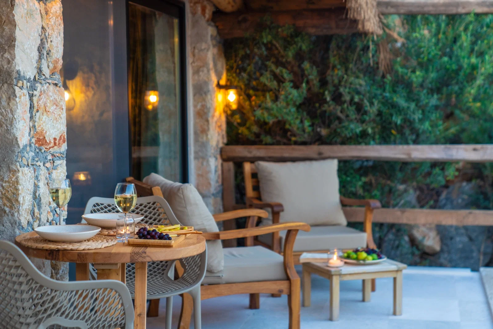 Kalkan’da Deniz Manzaralı, Özel Havuzlu, 1 Yatak Odalı, Lüks Villa